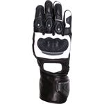 Weise Rennen Leather Glove - Black / White | Weise Motorcycle Gloves | Two Wheel Centre Mansfield Ltd