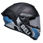 Bell Race Star DLX Flex Hello Cousteau - Algae Matt Black/Blue | Bell Motorcycle Helmets | Two Wheel Centre Mansfield Ltd