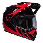 Bell MX-9 Adventure Mips Dash - Black/Red | Bell Motorcycle Helmets | Two Wheel Centre Mansfield Ltd