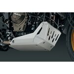 Suzuki V-Strom 800DE Aluminium Skid Plate - Silver