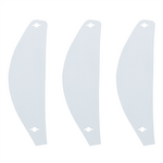 AGV Pista GP-R and Corsa-R RACE 3 Racing Tear Off Films (3 Pack)