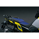 Suzuki V-Strom 1050 DE ABS Lower Seat - Grey/Blue | Suzuki DL1050 DE V-Strom Accessories | Two Wheel Centre Mansfield Ltd | Free UK Delivery