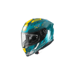 Premier Hyper XR 21 - Blue / Yellow | Premier Motorcycle Helmets | Two Wheel Centre Mansfield Ltd