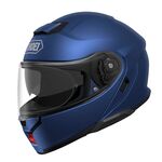 Shoei Neotec 3 - Matt Blue Metallic | Shoei Motorcycle Helmets | Two Wheel Centre Mansfield | Free UK Delivery