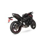 Scorpion Red Power Full Exhaust System - Kawasaki Z650 (2020 - Current) - Stainless Steel