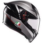 AGV K1-S Lap - Matt Black/Grey/Red | AGV Motorcycle Helmets | Free UK Delivery from Two Wheel Centre Mansfield Ltd