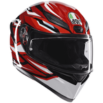 AGV K1-S Lion - Black/Red/White | AGV Motorcycle Helmets | Free UK Delivery from Two Wheel Centre Mansfield Ltd