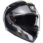 AGV K3 Shade - Grey/Flo Yellow | AGV Motorcycle Helmets | Free UK Delivery from Two Wheel Centre Mansfield Ltd