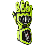 RST Tractech Evo 4 CE Leather Gloves - Neon Yellow/Black/Black | Free UK Delivery from Two Wheel Centre Mansfield Ltd