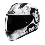 HJC C10 Geti - Black/White | HJC Motorcycle Helmets | Two Wheel Centre Mansfield Ltd