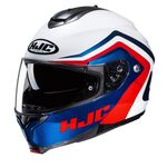 HJC C91N Nepos - White/Red/Blue | HJC Motorcycle Helmets | Two Wheel Centre Mansfield Ltd