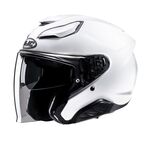 HJC F31 - Pearl White | HJC Motorcycle Helmets | Two Wheel Centre Mansfield Ltd