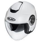 HJC i40N - Pearl White | HJC Motorcycle Helmets | Two Wheel Centre Mansfield Ltd