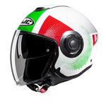 HJC i40N Pyle - Green/White/Red | HJC Motorcycle Helmets | Two Wheel Centre Mansfield Ltd