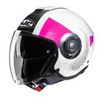 HJC i40N Pyle - Pink/White | HJC Motorcycle Helmets | Two Wheel Centre Mansfield Ltd