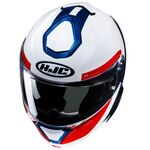 HJC i91 Bina - White/Red/Blue | HJC Motorcycle Helmets | Two Wheel Centre Mansfield Ltd