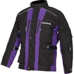 Duchinni Jago Children's Textile Jacket - Black/Purple | Duchinni Children's Motorcycle Clothing | Two Wheel Centre Mansfield Ltd