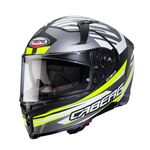 Caberg Avalon X Kira - Matt Black/Grey/Yellow | Caberg Motorcycle Helmets | Two Wheel Centre Mansfield Ltd | FREE UK DELIVERY