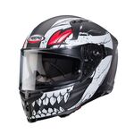 Caberg Avalon X Punk - Matt Grey/White/Red | Caberg Motorcycle Helmets | Two Wheel Centre Mansfield Ltd | FREE UK DELIVERY