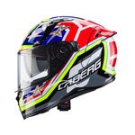 Caberg Avalon X Track - Black/Yellow/Red/Blue | Caberg Motorcycle Helmets | Two Wheel Centre Mansfield Ltd | FREE UK DELIVERY