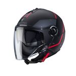 Caberg Riviera V4X Geo - Matt Black/Red/Anthracite | Caberg Motorcycle Helmets | Two Wheel Centre Mansfield Ltd | FREE UK DELIVERY