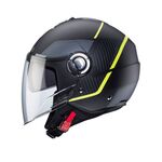 Caberg Riviera V4X Geo - Matt Black/Yellow/Anthracite | Caberg Motorcycle Helmets | Two Wheel Centre Mansfield Ltd | FREE UK DELIVERY