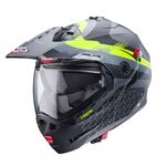 Caberg Tourmax X Sarabe - Matt Gun/Black/Yellow | Caberg Motorcycle Helmets | Two Wheel Centre Mansfield Ltd | FREE UK DELIVERY