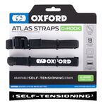 Oxford Atlas Straps G-Hook 17mm x 1.2m - Black | Oxford Motorcycle Luggage