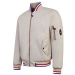 Spada Air Force One Royale CE Textile Motorcycle Bomber Jacket - Ivory White | Free UK Delivery from Two Wheel Centre Mansfield Ltd