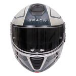 Spada Orion 2 Helmet - Element White/Grey/Red | Free UK Delivery from Two Wheel Centre Mansfield Ltd