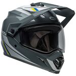 Bell MX-9 Adventure MIPS Alpine - Grey/Blue | Bell Motorcycle Helmets | Two Wheel Centre Mansfield Ltd