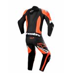 Alpinestars Missile V2 Ward One Piece Leather Suit - Black/Fluo Red/White | Free UK Delivery from Two Wheel Centre Mansfield Ltd