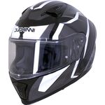 Duchinni D985 - Black/White | Duchinni Motorcycle Helmets | Two Wheel Centre Mansfield Ltd