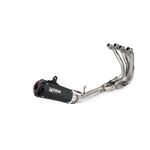 Scorpion Red Power Full Power Exhaust System - Kawasaki ZX-4RR (2023 - Current) - Black Ceramic