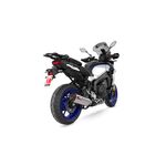 Scorpion Serket Parallel Full Exhaust System - Yamaha Tracer 9 / GT / GT+ (2021 - Current) - Stainless Steel