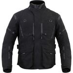 Weise Navigator Laminated Textile Jacket - Black | Weise Motorcycle Clothing | Two Wheel Centre Mansfield Ltd