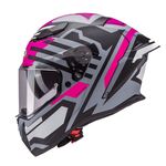 Caberg Drift Evo 2 Horizon - Matt Grey/Black/Fuchsia | Caberg Motorcycle Helmets | Two Wheel Centre Mansfield Ltd