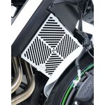 R&G Brushed Aluminium Radiator Guard for Kawasaki Vulcan S/Vulcan Cafe (2015-Current) | R&G Radiator Guards from Two Wheel Centre Mansfield Ltd
