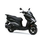New Suzuki Burgman Street 125 EX - Glass Sparkle Black (YVB) | New Suzuki Scooters at Two Wheel Centre Mansfield Ltd, Notts, Midlands, UK