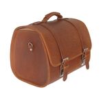 Vespa Sprint Leather Top Bag Brown
