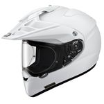 Shoei Hornet ADV white motorcycle helmet