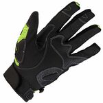 Spada MX Air Gloves Fluorescent Yellow Underneath View (Please note this listing is for the Spada MX Air Gloves White)