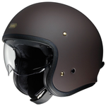 Shoei J.O matt brown motorcycle helmet