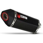 Scorpion Serket Taper Exhaust Can Carbon