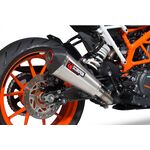 Scorpion Serket Taper Exhaust Can Stainless - KTM Duke 390 2017 2018