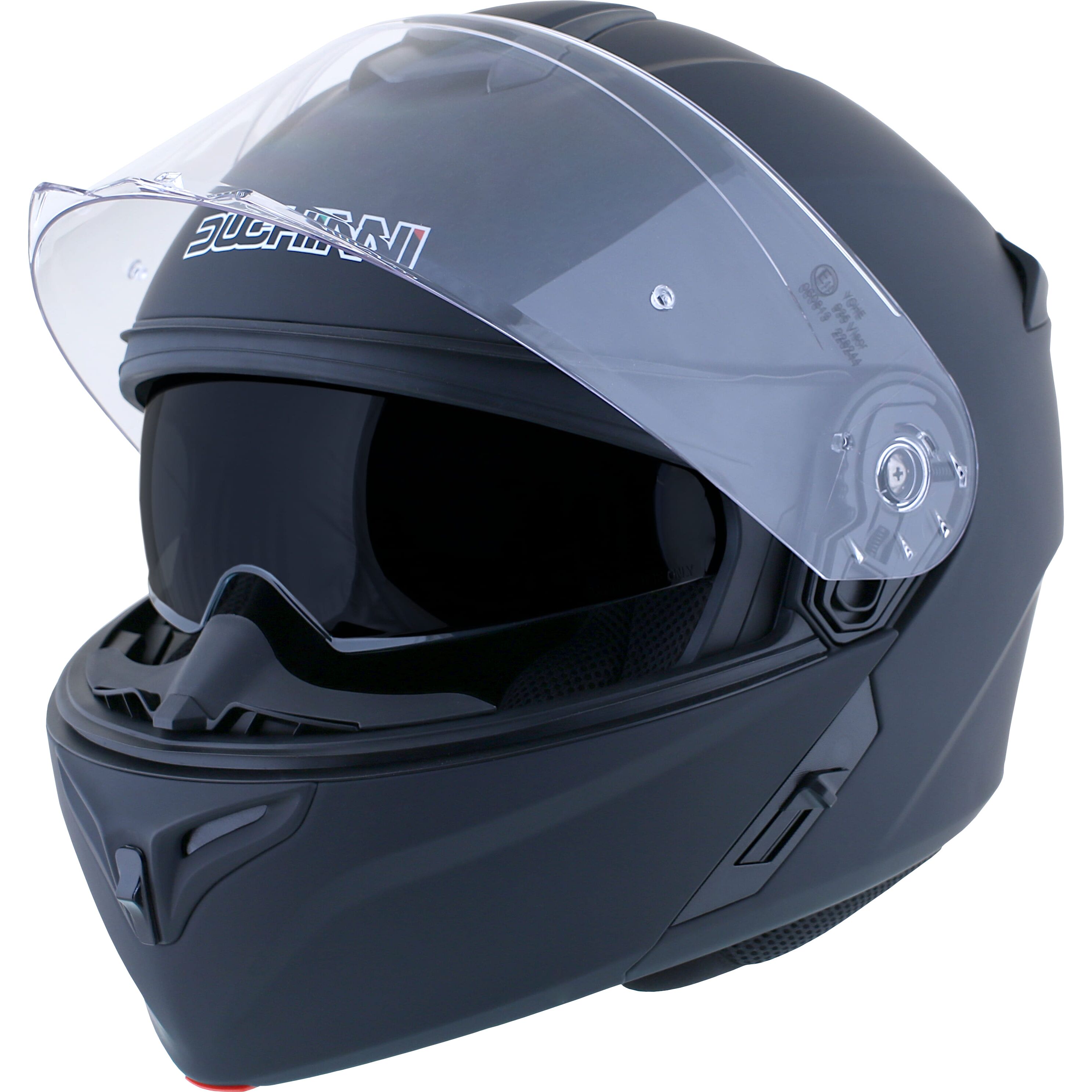Motorhelm Modulaire Flip-Up Helm Zonneklep Dual Flip Up Front Motorhelm
