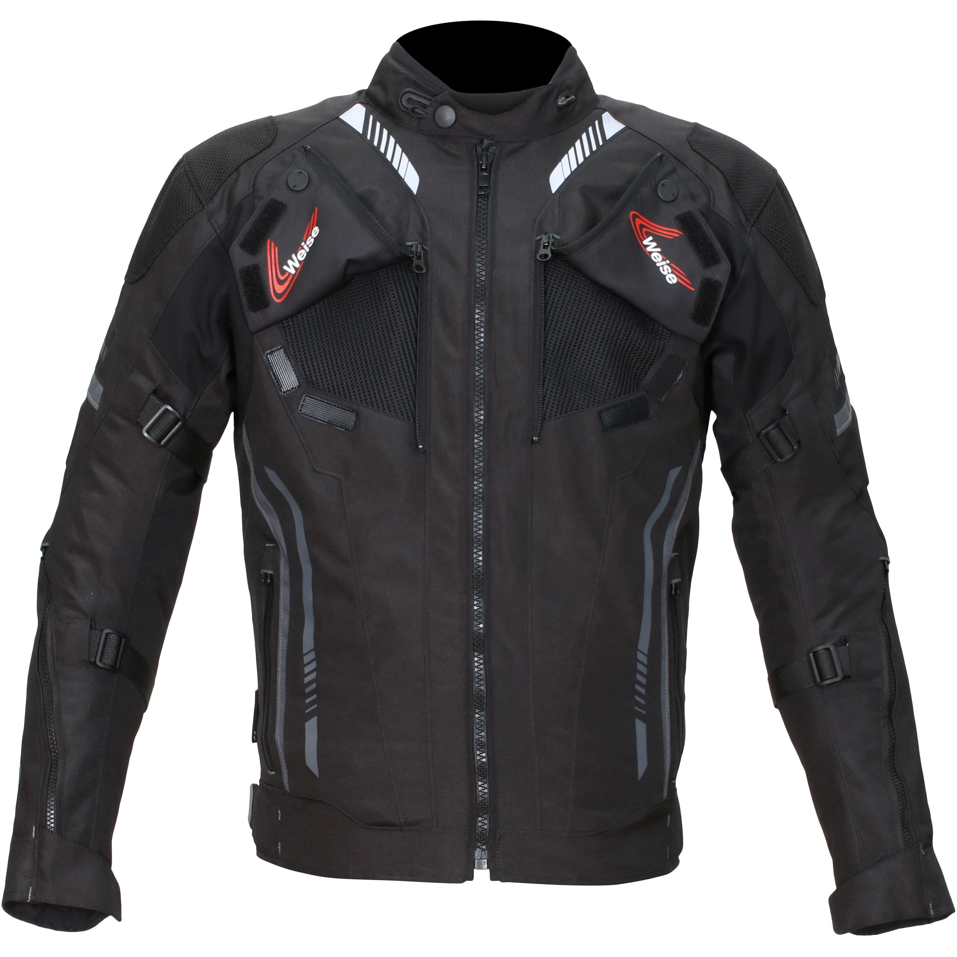 Weise Vertex Jacket - Black | Weise Motorcycle Clothing | FREE UK DELIVERY