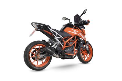 Scorpion Red Power Exhaust - KTM 390 Duke (2017 - 2020) - Black Ceramic