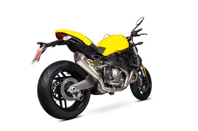 Ducati Monster 821 Fitted with Scorpion Serket Exhaust - Titanium