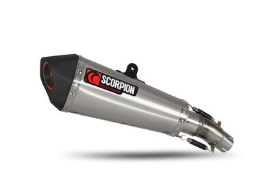 Scorpion Serket Taper Exhaust Can - Stainless Steel